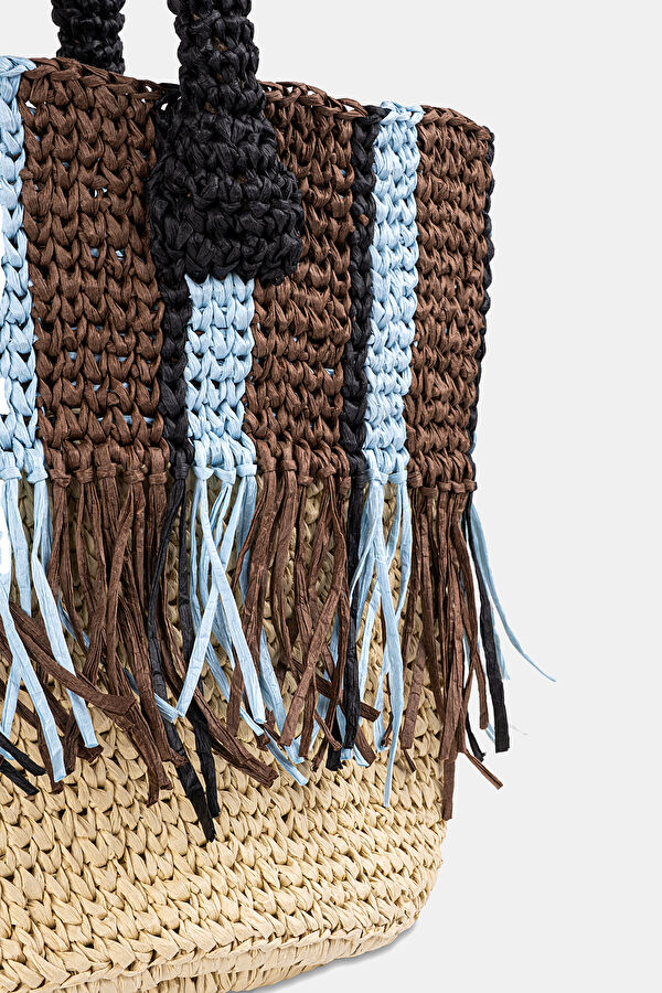 Coffee Raffia Bag 3