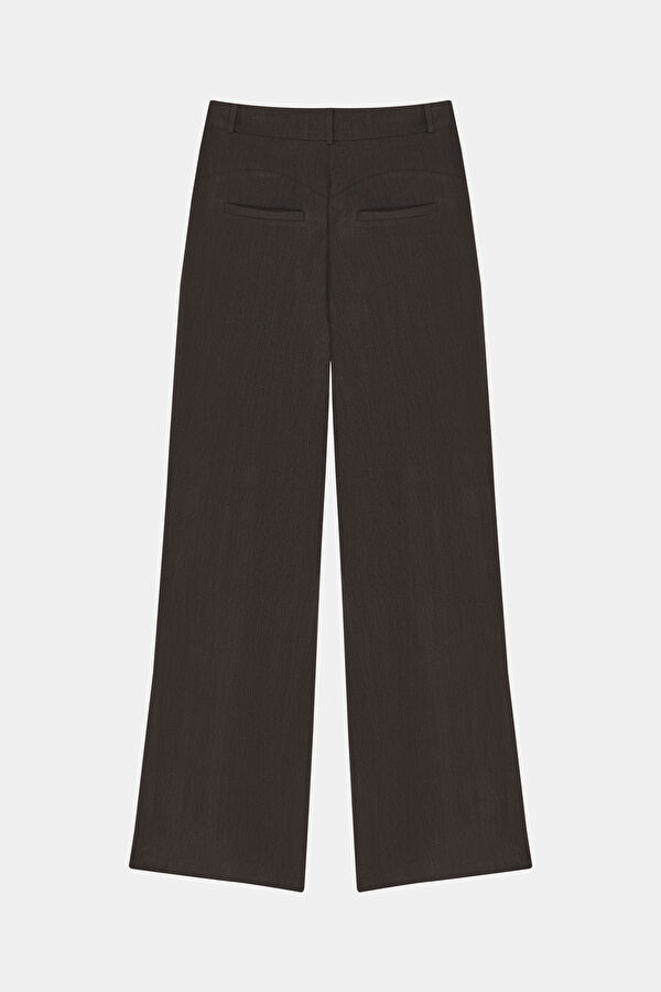 Anthracite Wide Leg Women's Trousers 6