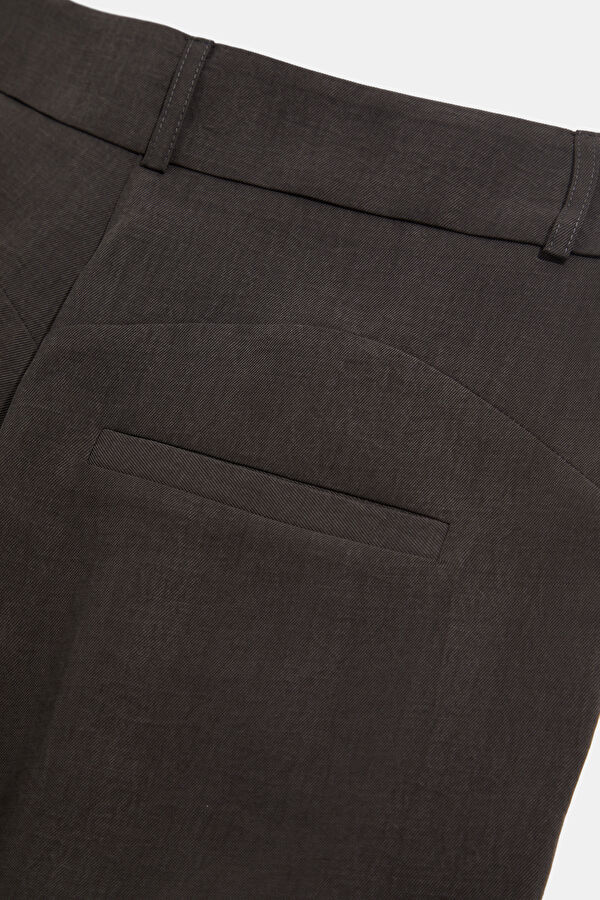 Anthracite Wide Leg Women's Trousers 8