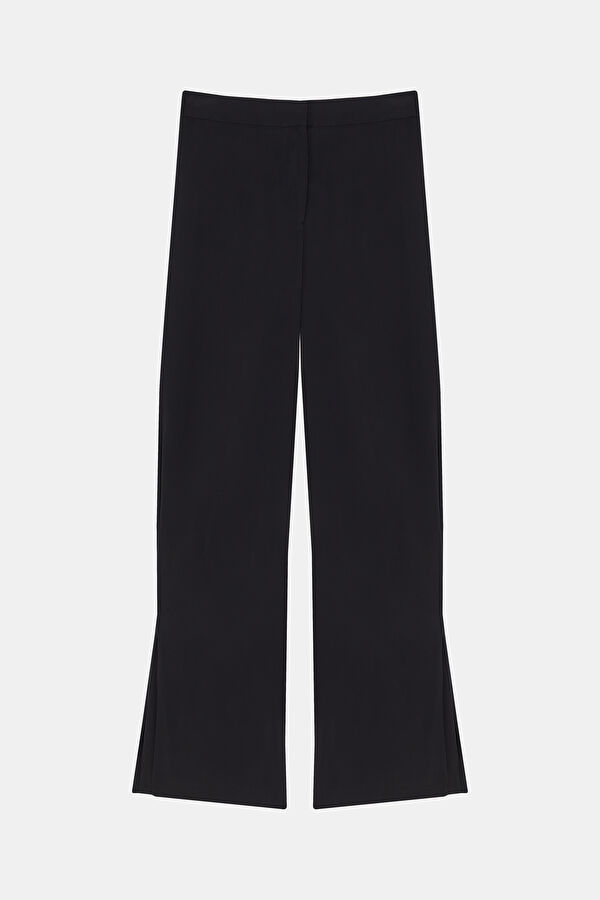 Black Straight Leg Women's Trousers 5
