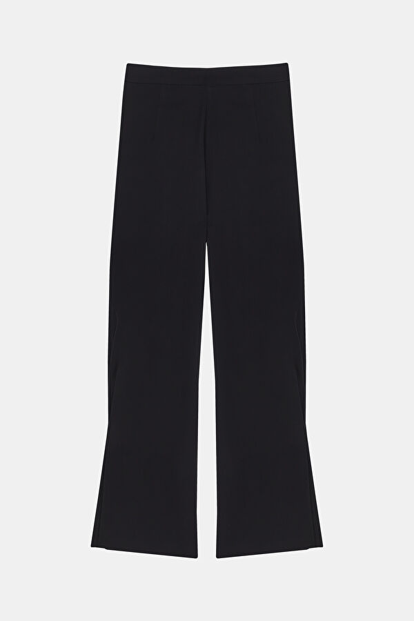 Black Straight Leg Women's Trousers 6