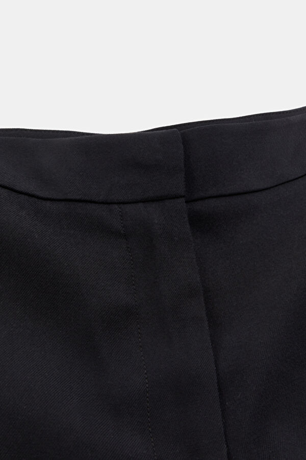 Black Straight Leg Women's Trousers 7