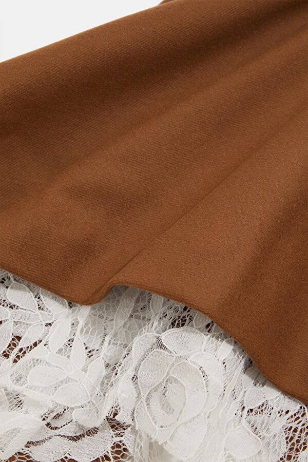 Tan Short Women's Dress 7