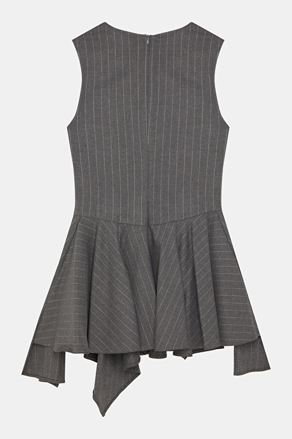 Colorful Patterned Short Women's Dress 6