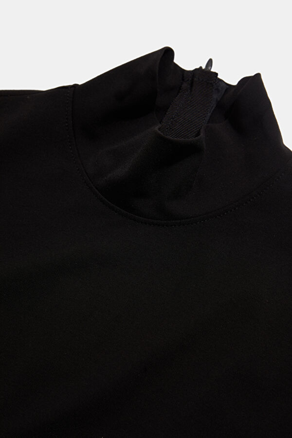 Black Short Women's Dress 7