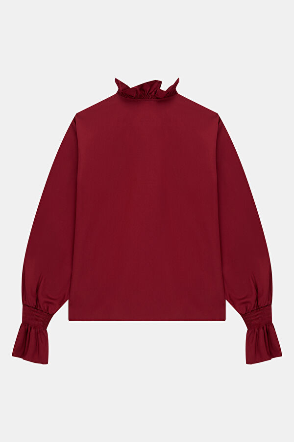 Burgundy Women's Shirt 6