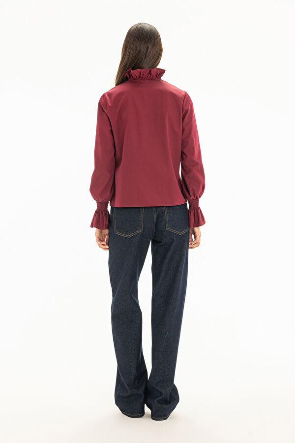 Burgundy Women's Shirt 2