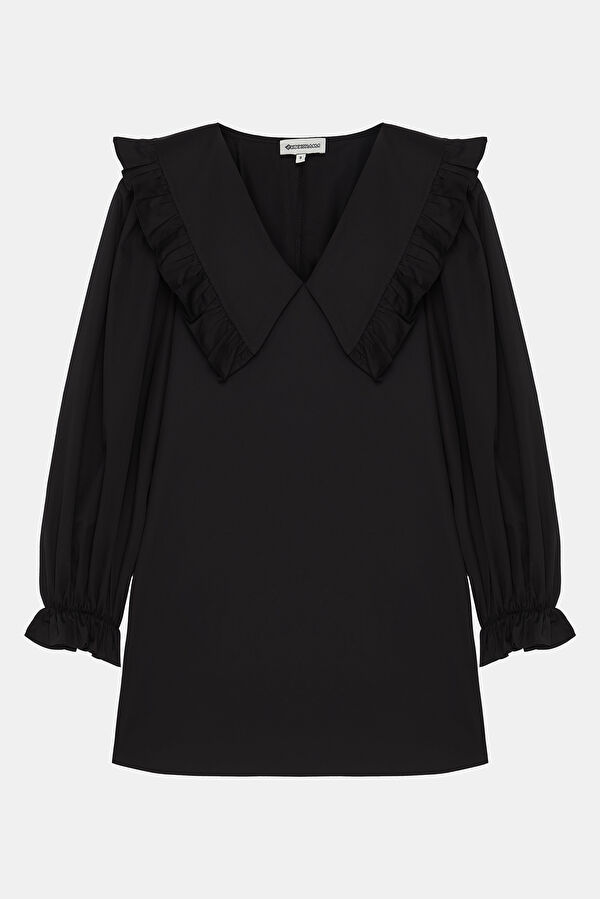 Black Short Women's Dress 4