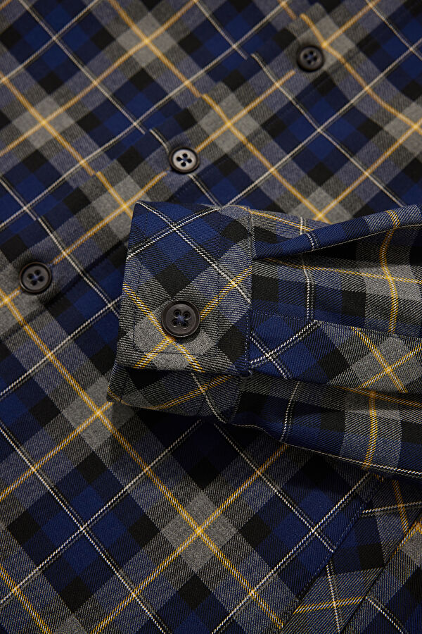 Colorful Patterned Regular Men's Shirt 4