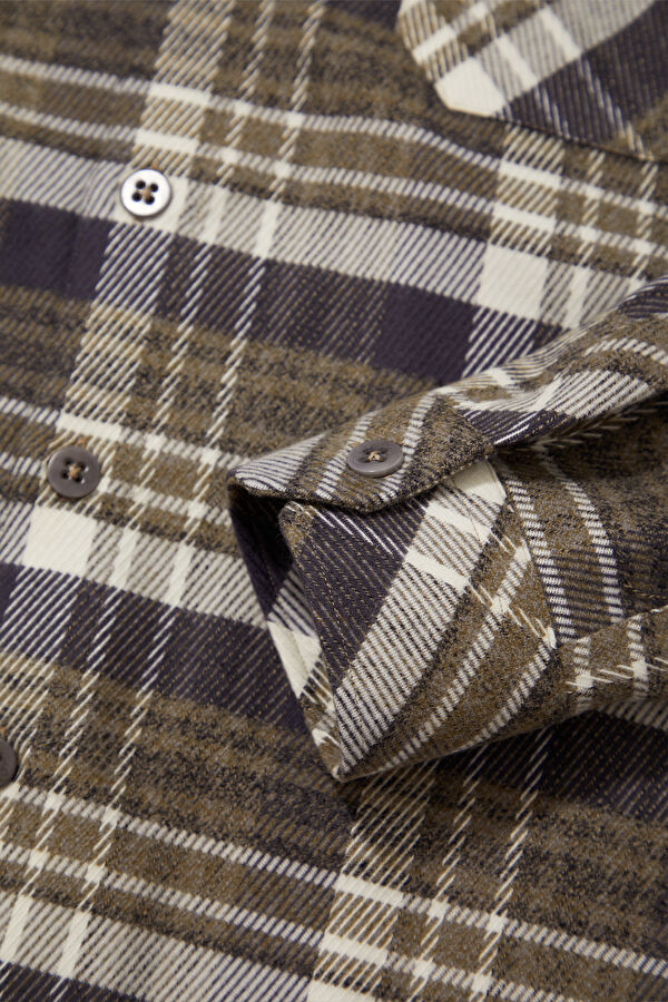 Multicolored Regular Men's Shirt 4