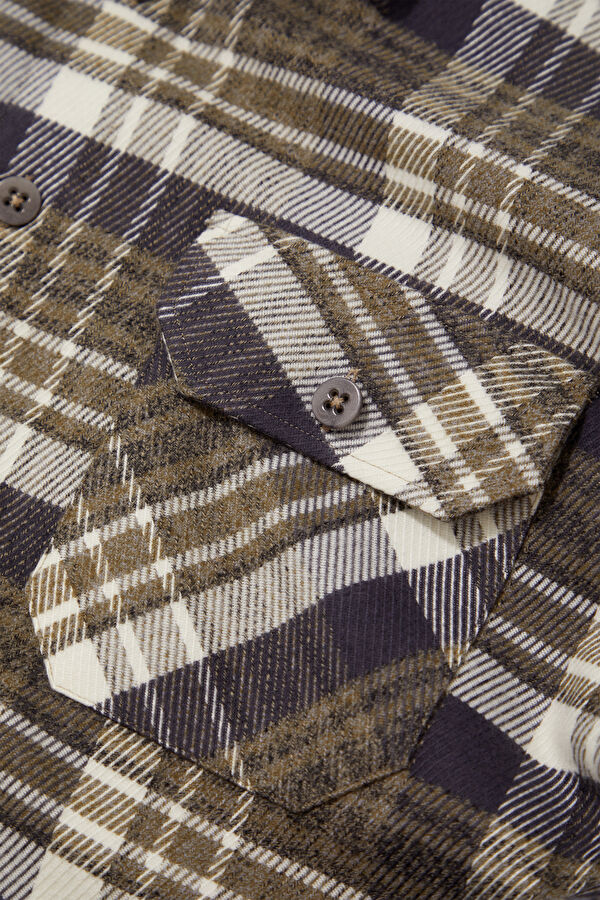 Multicolored Regular Men's Shirt 5