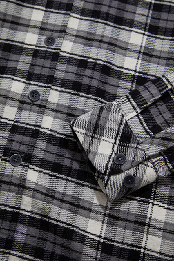 Black Regular Men's Shirt 4