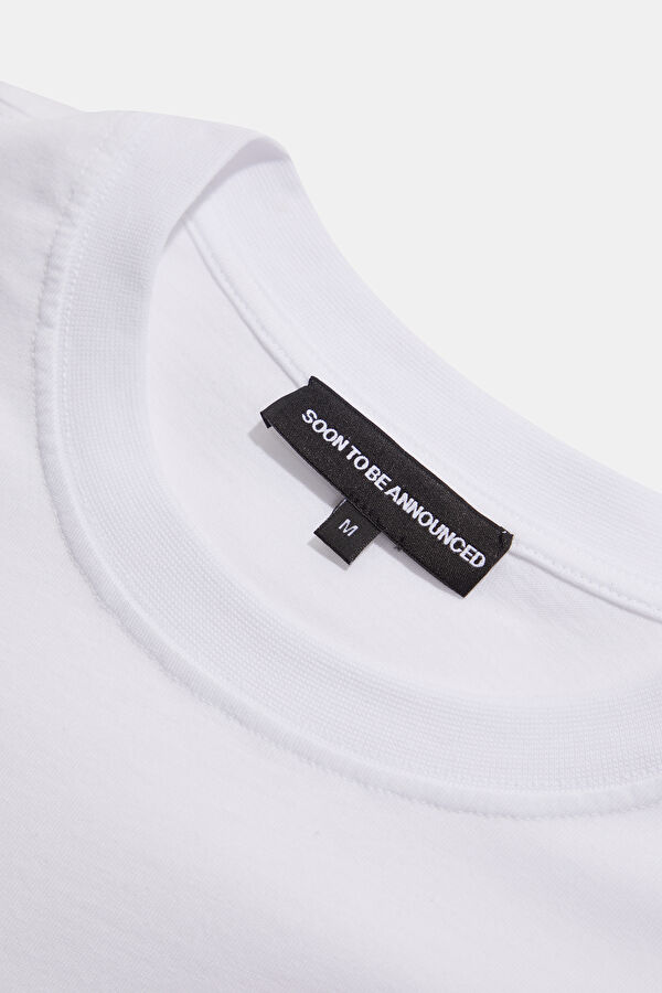 Scorpio 2.0 Oversize White Crew Neck Printed Men's T-Shirt 3