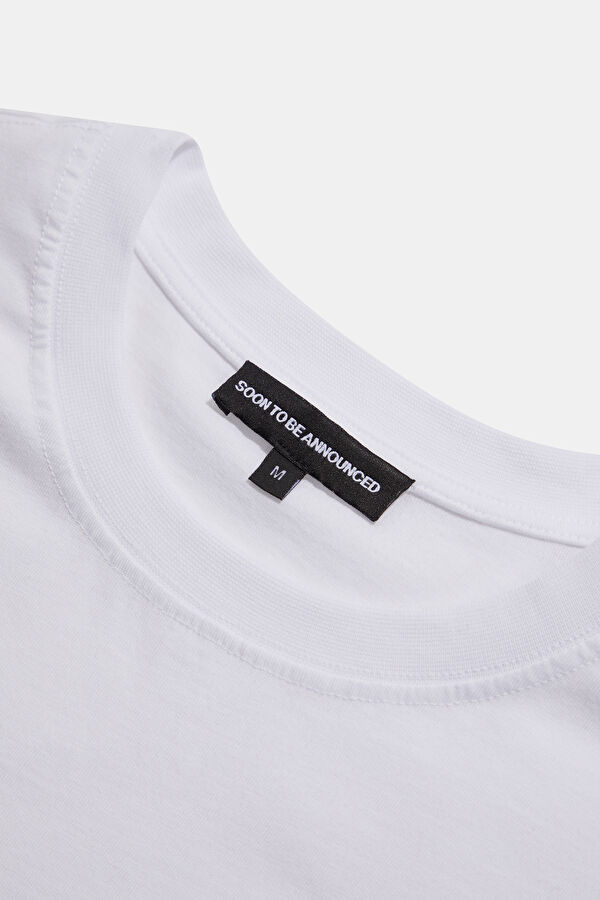 Saggitarius 2.0 Oversize White Crew Neck Printed Men's T-Shirt 5