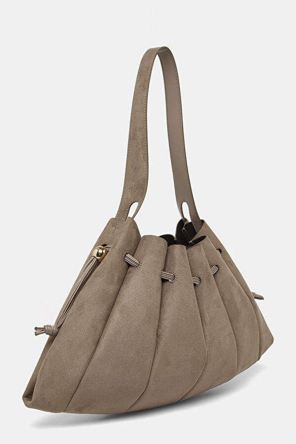 Calipso Suede Mink Bag 3