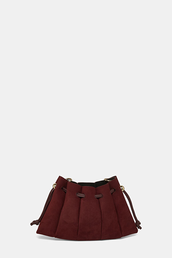 Dafne Suede Red Bag