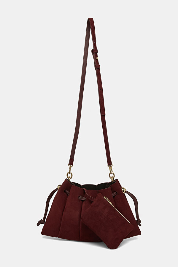 Dafne Suede Red Bag 2