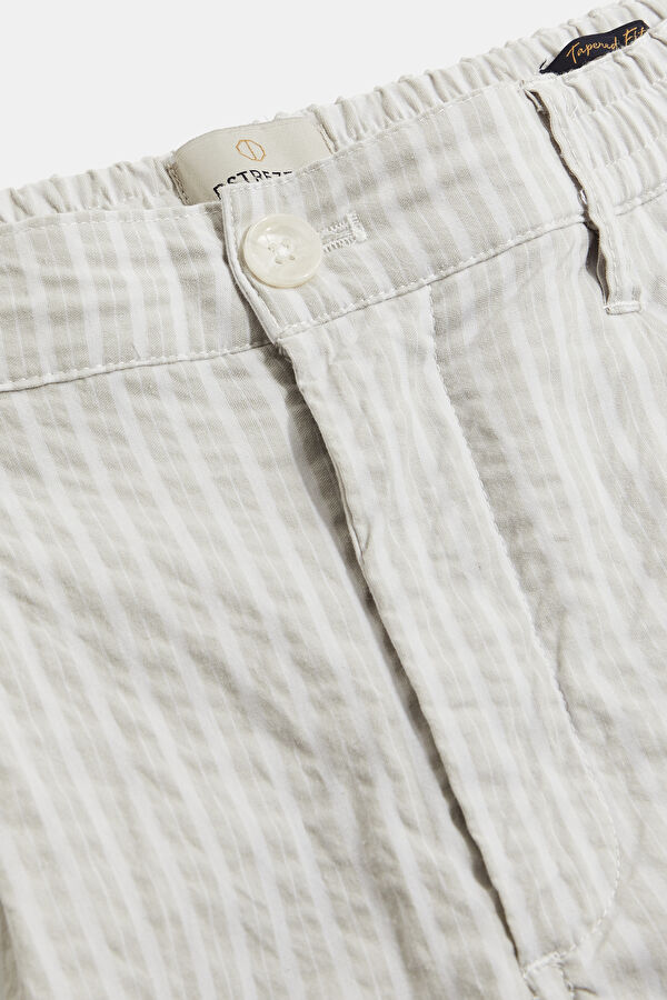 Grey Straight Leg Men's Trousers 3