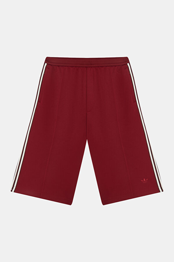 X Wales Bonner Burgundy Men's Shorts