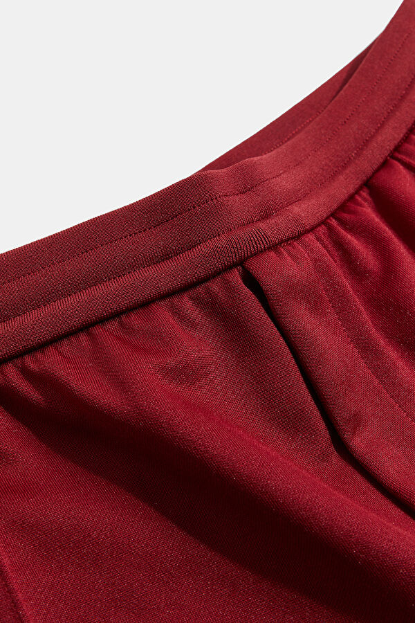 X Wales Bonner Burgundy Men's Shorts 3