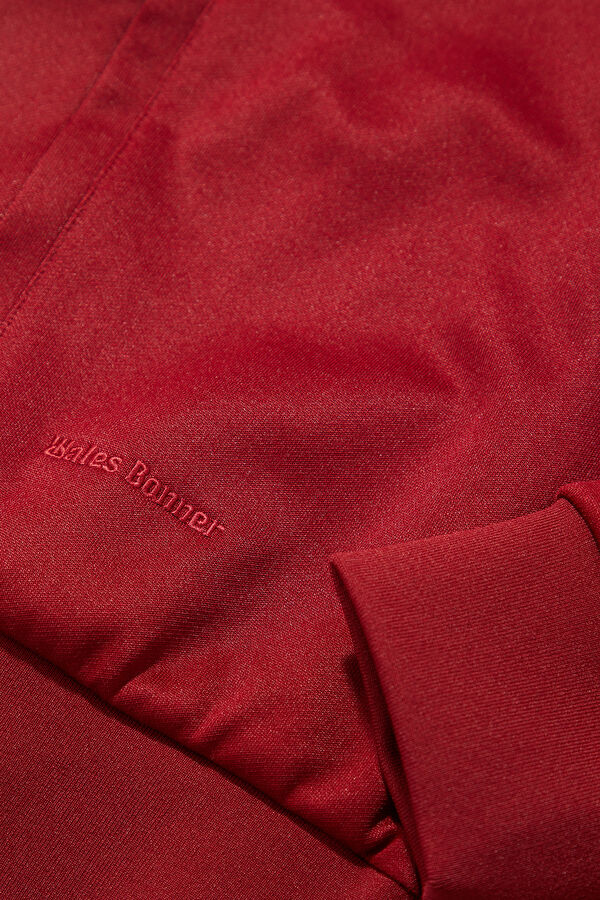 X Wales Bonner Bordo Relax Kalıp Kapuşonlu Erkek Sweatshirt 5