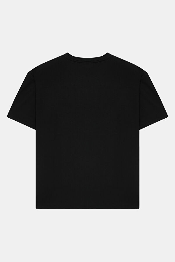Black Crew Neck Men's T-Shirt 2