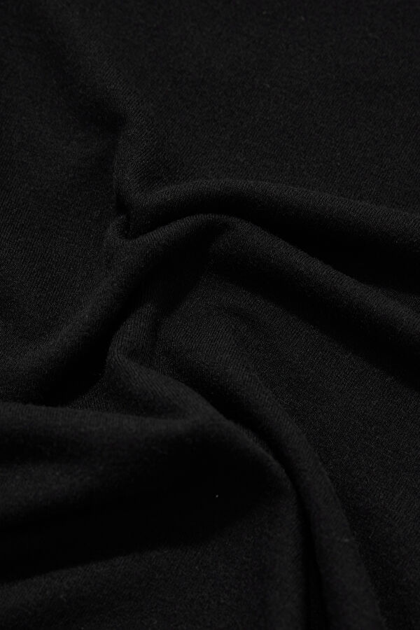 Black Crew Neck Men's T-Shirt 4