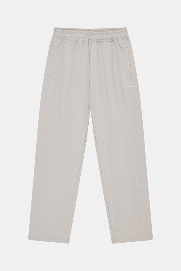 Relax Fit Grey Wide Leg Men's Trousers