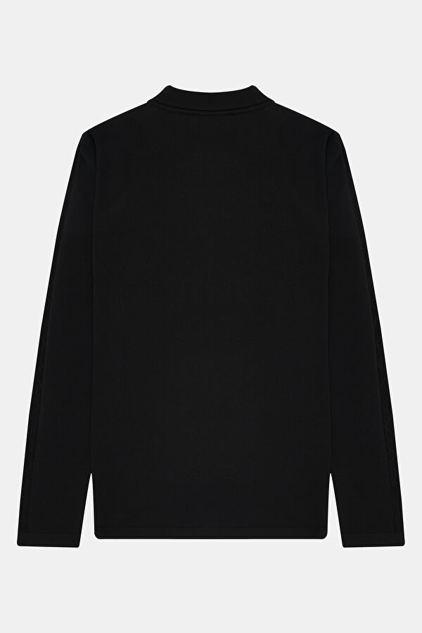 Black Knit Men's Shirt 2