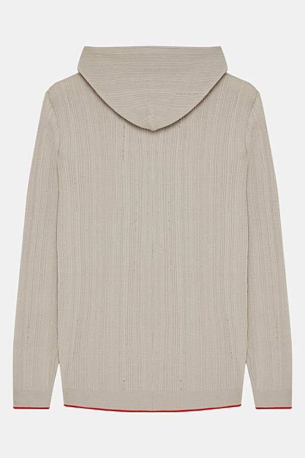 Grey Knitted Men's Sweater 2