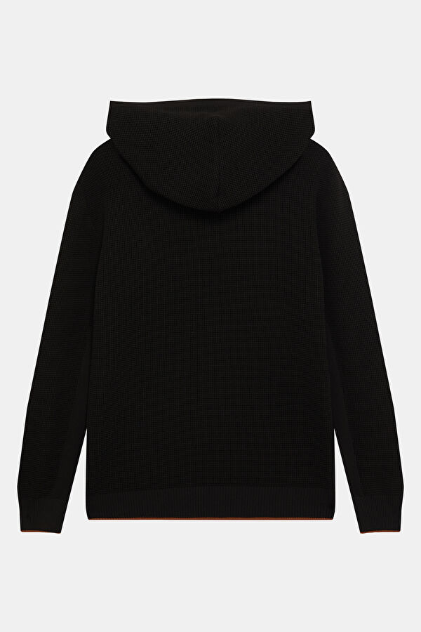 Black Knit Men's Sweater 2