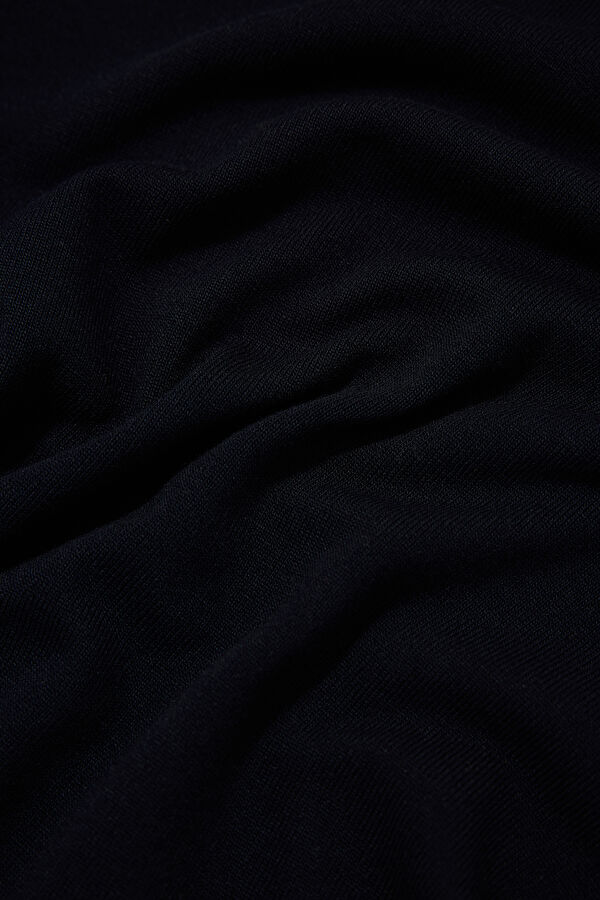 Navy Blue Crew Neck Men's T-Shirt 4