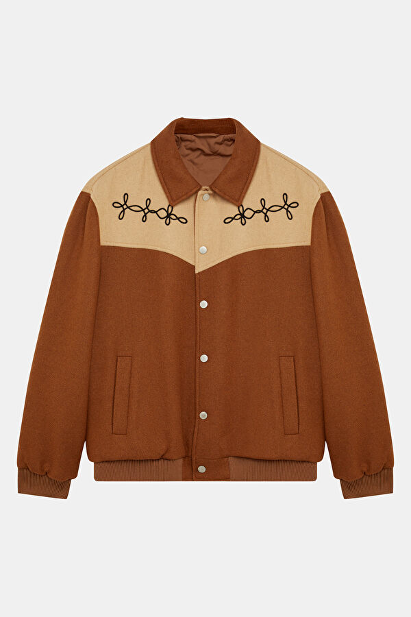 Camel Wool Men's Jacket