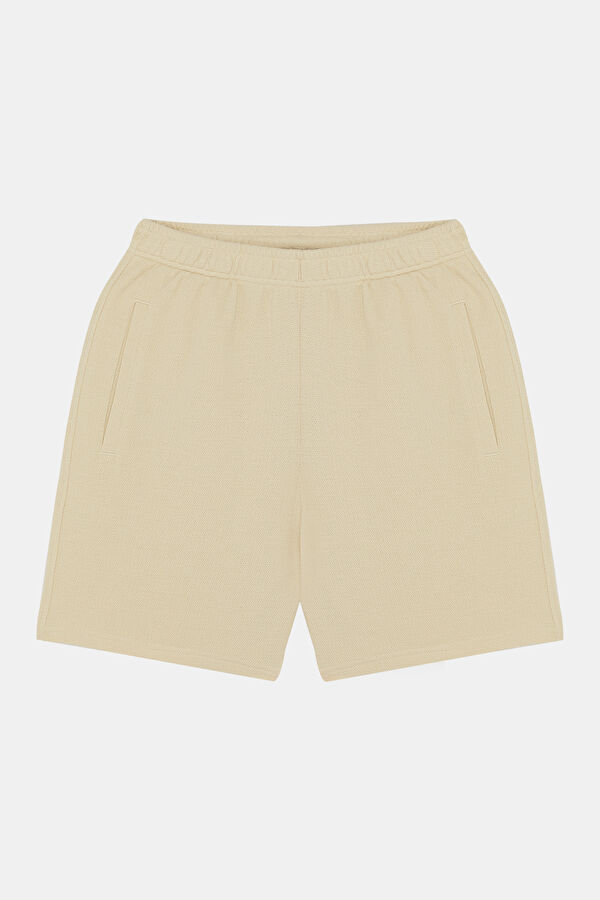 Beige Men's Shorts 3
