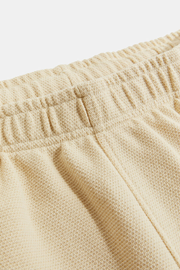 Beige Men's Shorts 5