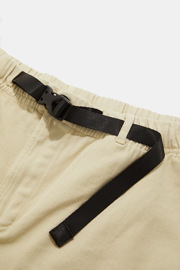 Beige Men's Shorts 3
