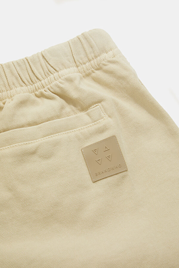 Beige Men's Shorts 4
