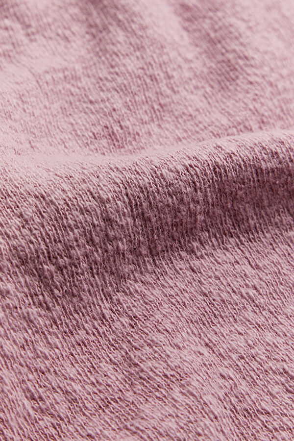 Purple Relax Fit Crew Neck Men's Sweatshirt 5