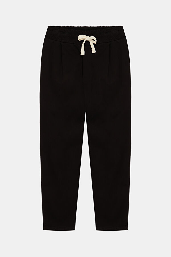 Black Tapered Men's Pants
