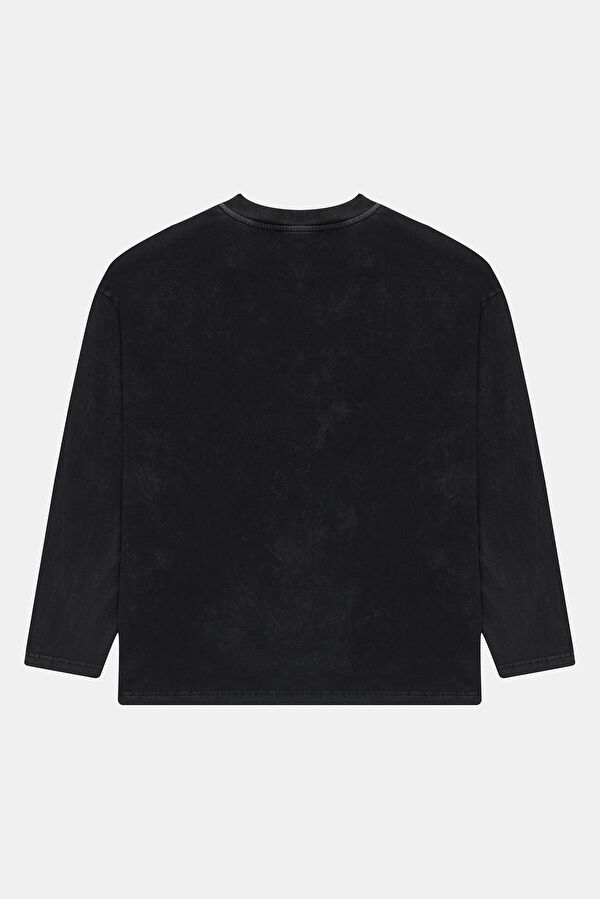Anthracite Crew Neck Men's T-Shirt 2