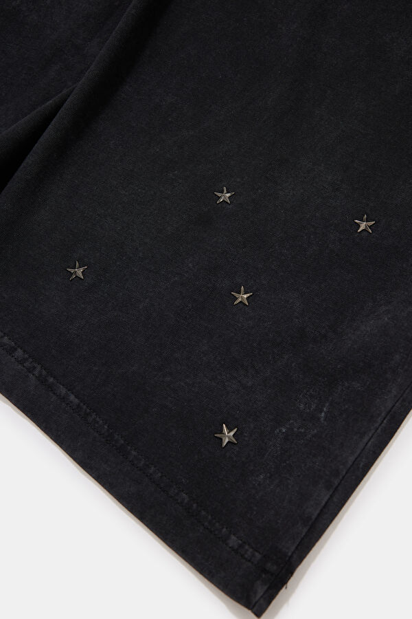 Anthracite Crew Neck Men's T-Shirt 4