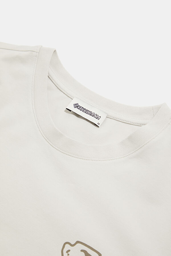 Stone Crew Neck Printed Men's T-Shirt 6