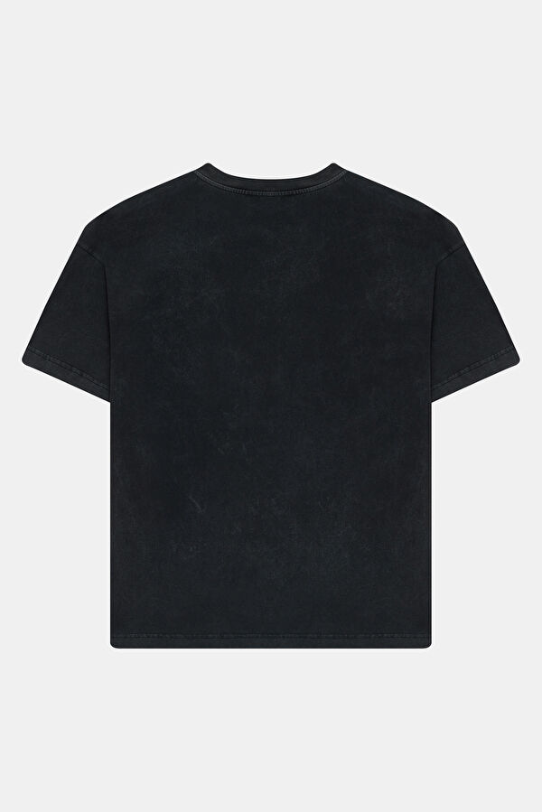 Anthracite Crew Neck Men's T-Shirt 5