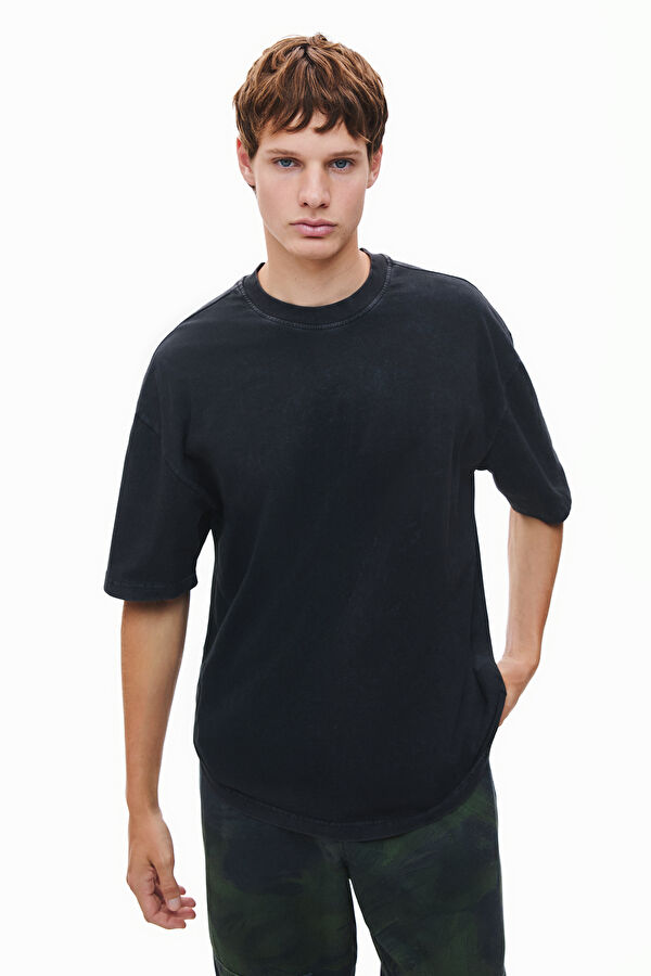 Anthracite Crew Neck Men's T-Shirt
