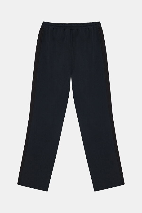 Black Straight Leg Modal Sport Men's Pants 4