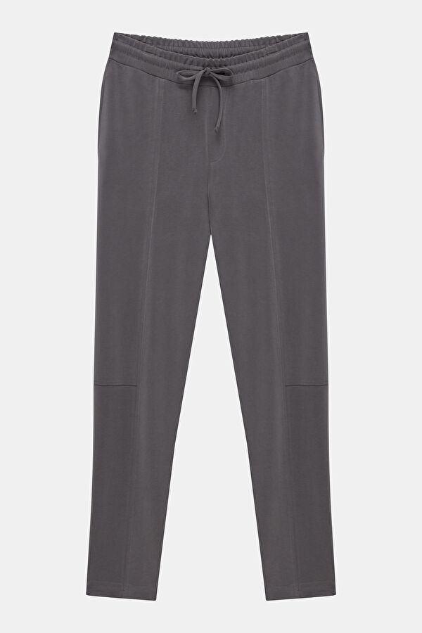 Anthracite Slim Fit Modal Sport Men's Trousers