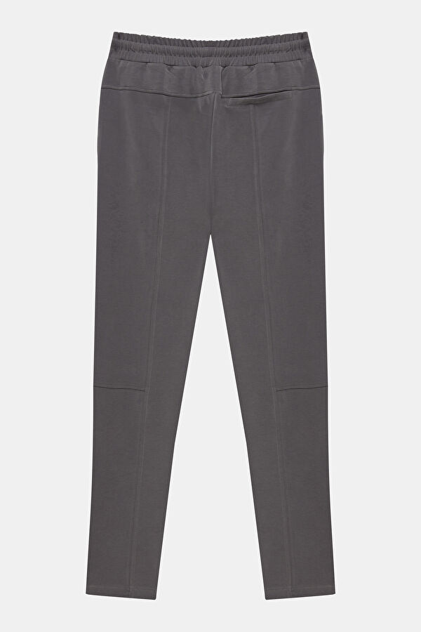 Anthracite Slim Fit Modal Sport Men's Trousers 2