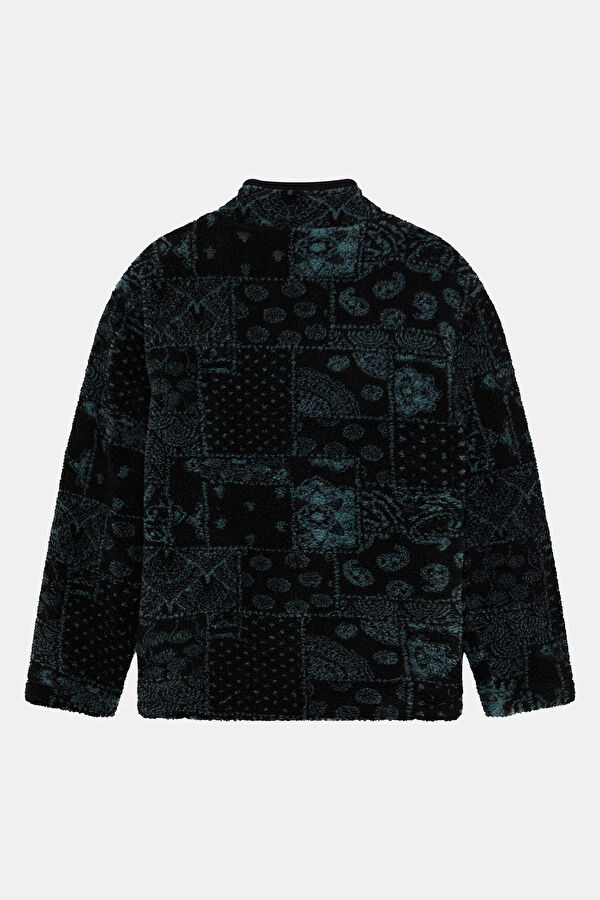 Multicolored Zip-Up Men's Jacket 4