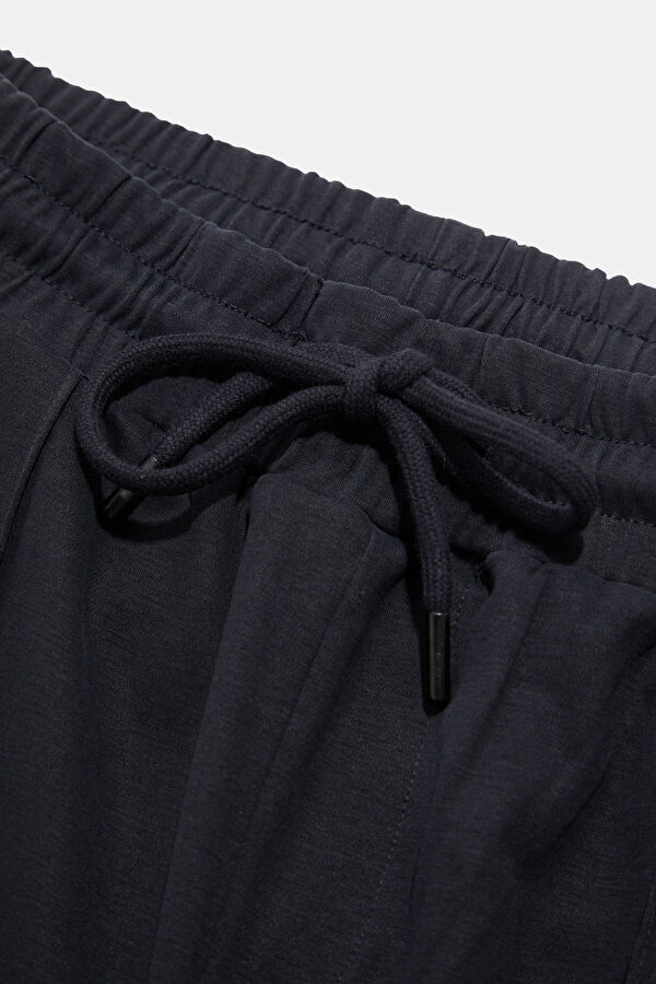 Anthracite Slim Fit Modal Sport Men's Trousers 3