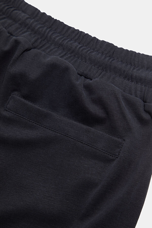 Anthracite Slim Fit Modal Sport Men's Trousers 5
